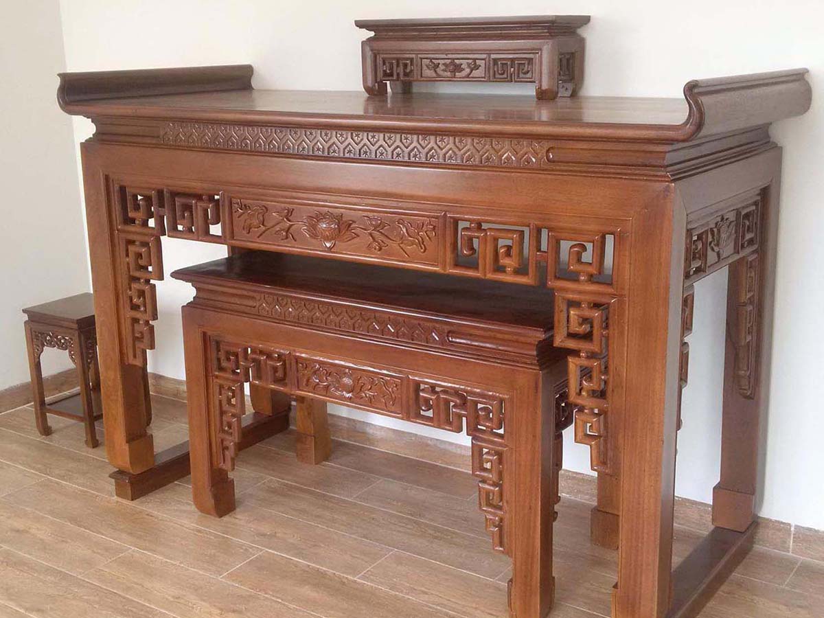 ban tho go mit dep cho nha chung cư