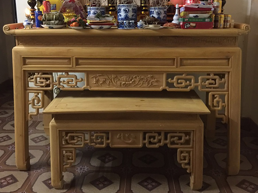 Ban tho go mit cho chung cu