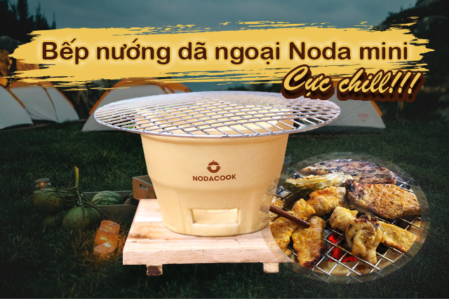 bếp nướng than hoa dã ngoại