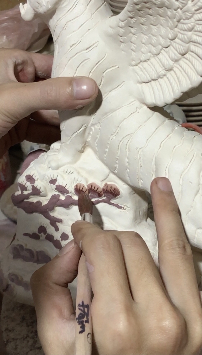 đồ màu tượng mãnh hổ thiên vương