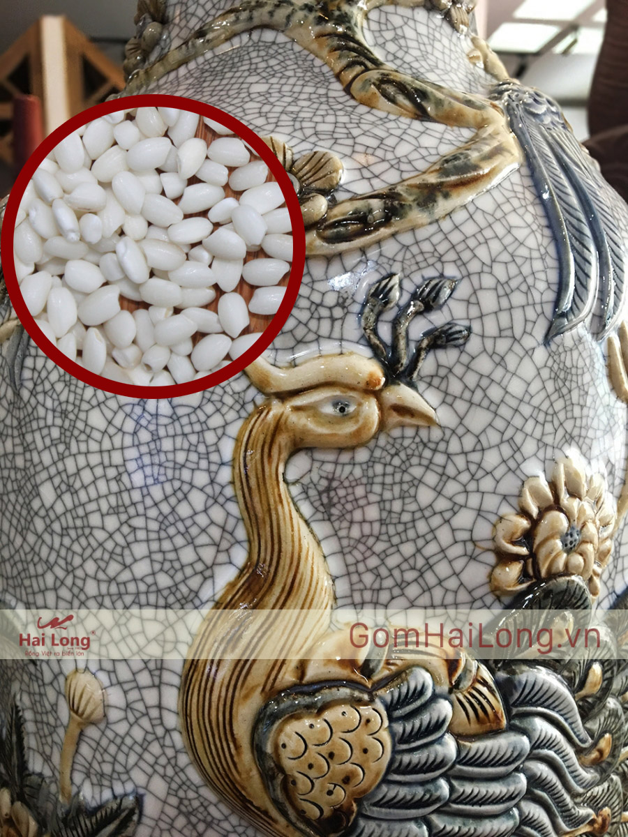 men ran co gao nep nghe nhan Pham Tuan Dat - gom su Hai Long