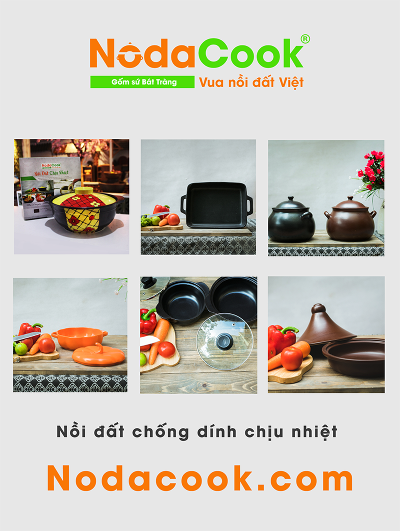Nồi đất NodaCook - Vua Nồi đất Việt