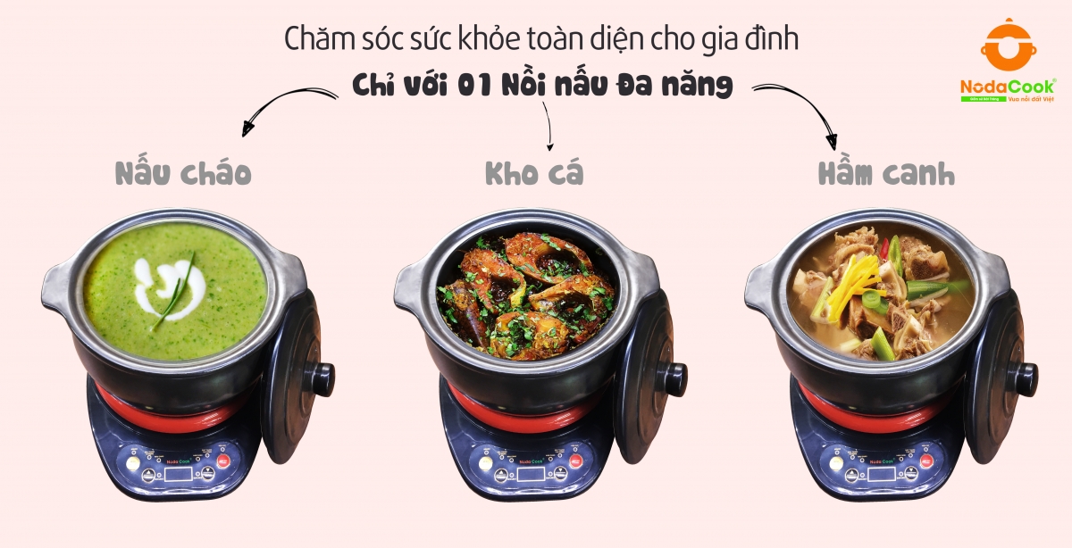 Nồi nấu đa năng cho bé NodaCook