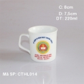 Ca sứ miệng loe dáng nhỏ