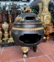 lư hoá vàng bằng sứ chịu nhiệt cho chung cư