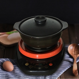 Nồi nấu cháo chậm cho bé 1,2 Lít (Đen)