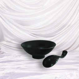 Bát ly men mát đen