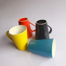 Cốc cafe men màu gốm sứ Hải Long