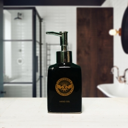 Bình phịt vuông in logo thương hiệu Califonia Centuryon (Đen)