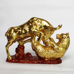 tượng trâu phong thủy