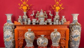 do tho cung Bat Trang men ran