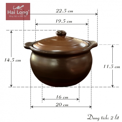 Nồi đất điện đa năng 2 lít NodaCook