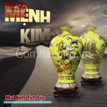 mai bình tích lộc mệnh kim