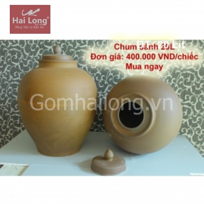 Chum sành ngâm rượu 20 lít 