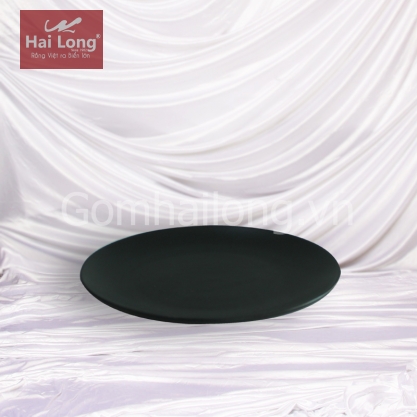 Đĩa tròn phi 22cm (Đen)