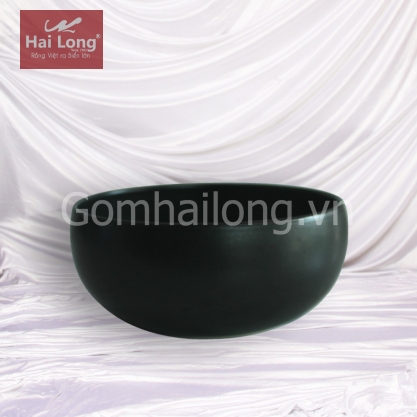 Tô nông men mát đen cỡ số 1