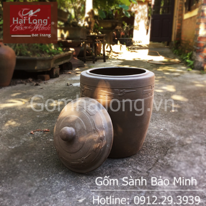 hũ gạo sành