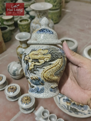 chóe cúng men rạn