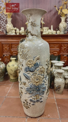 lộc bình gốm Bát Tràng